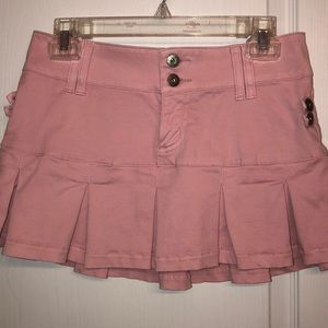Guess pink mini skirt
